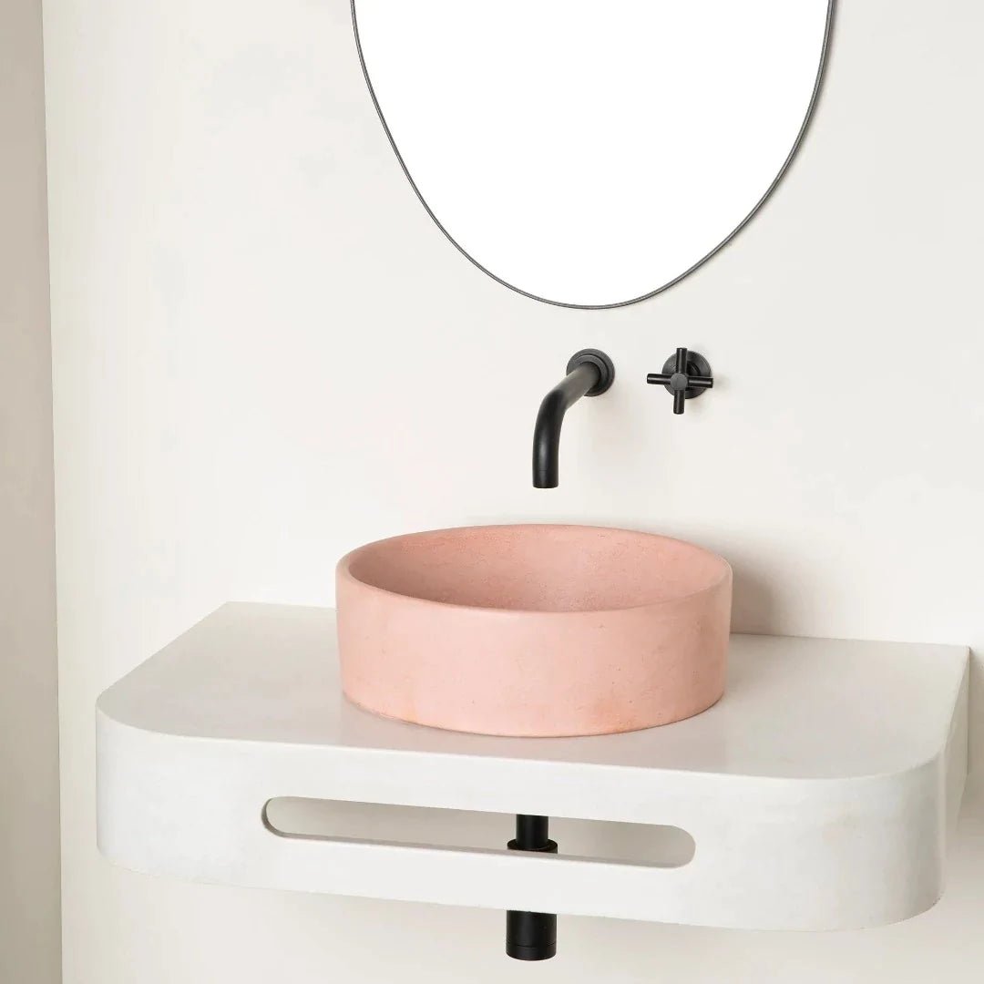 Concrete Basin Shelf Unit - Various Colour Options - Artisan Basins Company