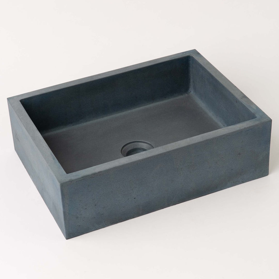 Concrete Handmade Basins for Bathroom - MINI RECTANGLE - Artisan Basins Company