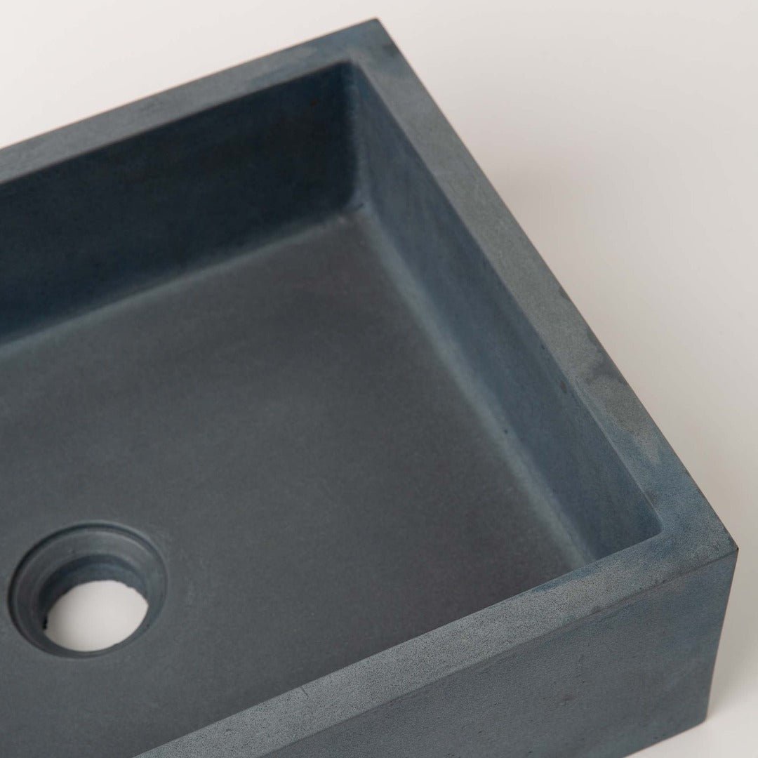 Concrete Handmade Basins for Bathroom - MINI RECTANGLE - Artisan Basins Company