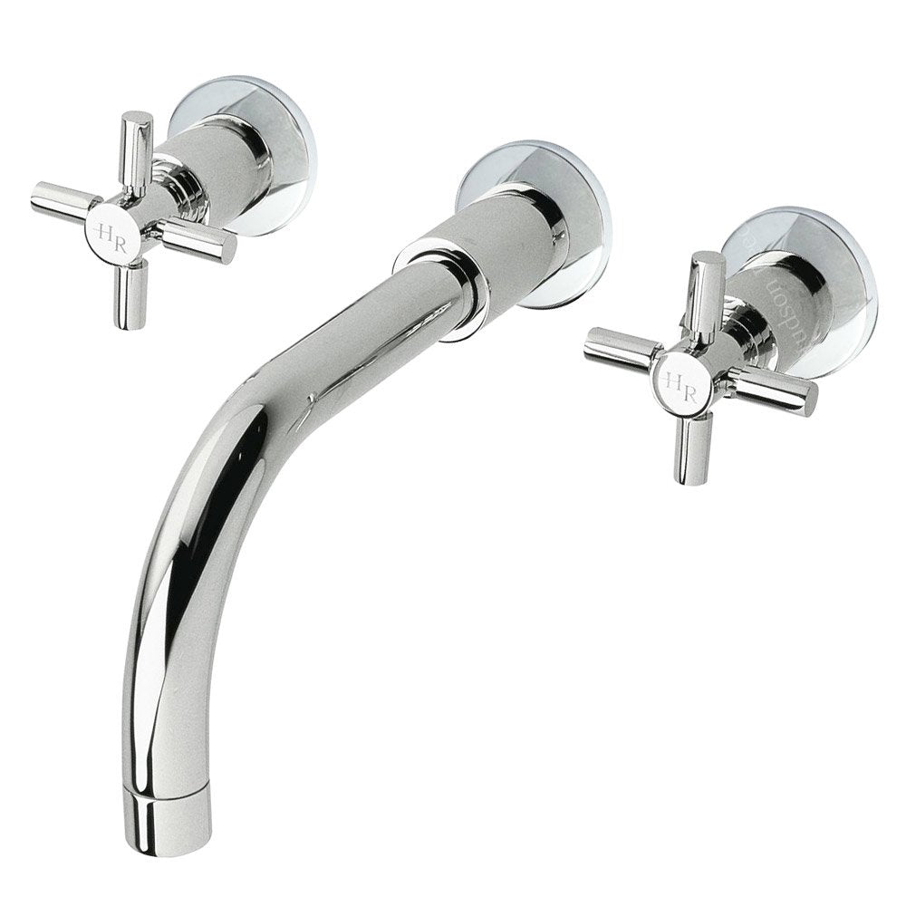 Hudson Reed - Tec Crosshead Wall Mounted Basin Mixer - Artisan Basins Company